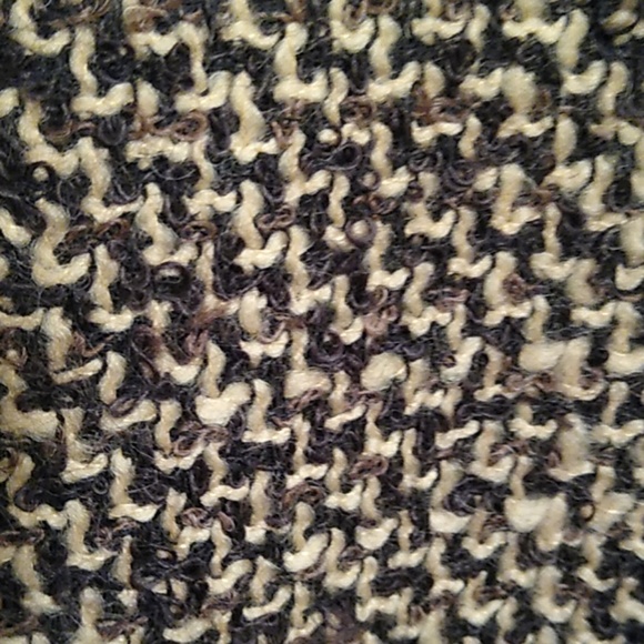 Tombolini brown and tan wool blend tweed  … - Picture 9 of 9